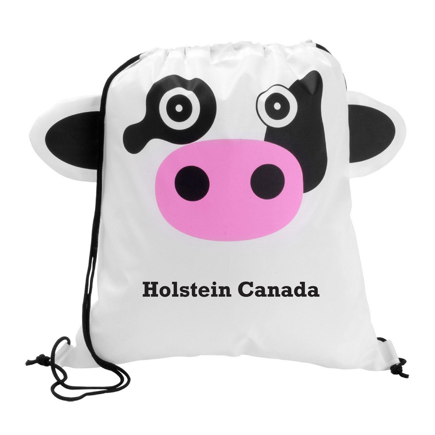 Cow Drawstring Backpack