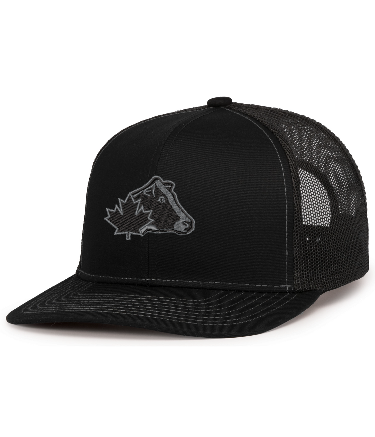 Casquette Snapback Trucker - Noir/Graphite