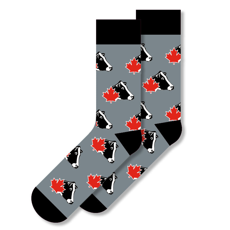 Holstein Custom Knit Crew Sock
