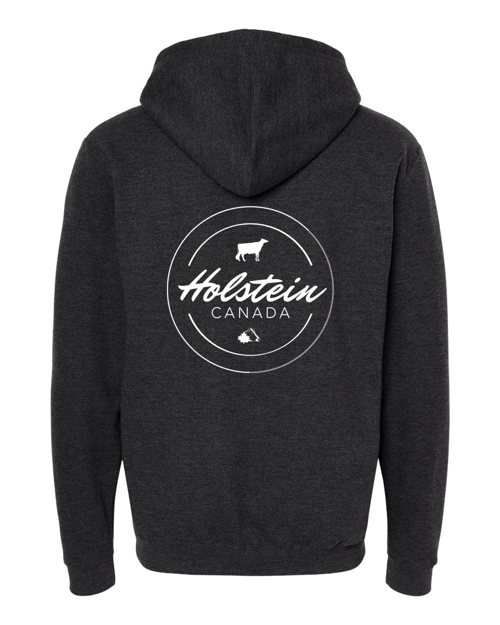 Ash Black Holstein Pullover Hoodie