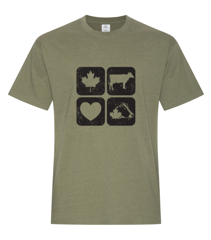 4-Square Holstein T-shirt