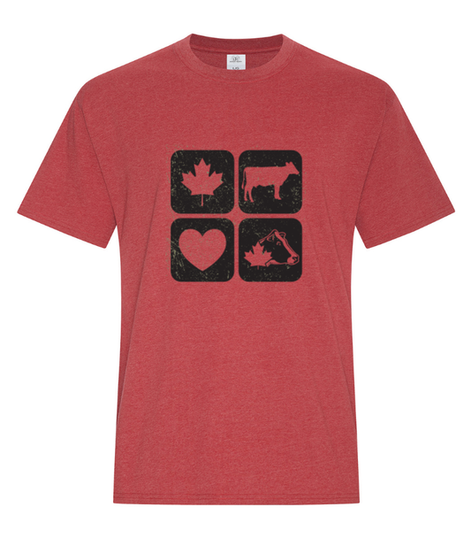 4-Square Holstein T-shirt