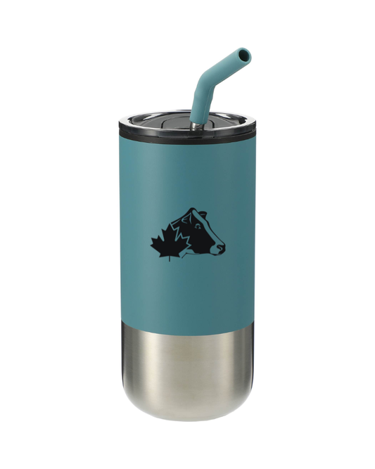 Vaso Lagom de 16 oz con pajita de acero inoxidable