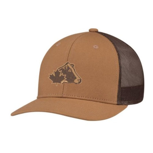 Duck Canvas- 6 Panel Constructed Pro-Round (Mesh Back)