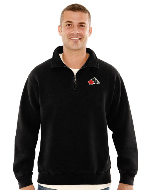 Adult Canadian-Made Redwood® 1/4-Zip Sweatshirt