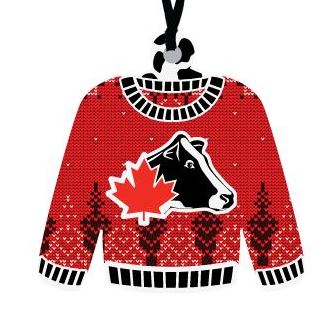 Ugly Sweater Holiday Ornament